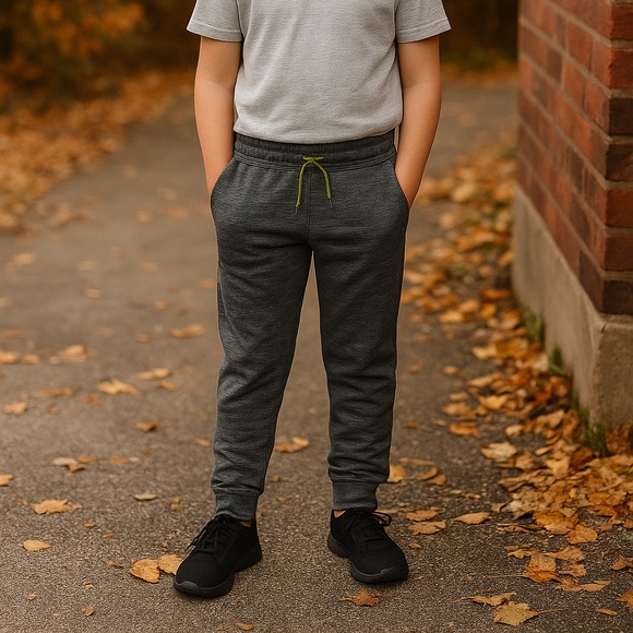 All In Motion Boys Gray Performance Joggers (M 8/10) - Picture 1 of 3